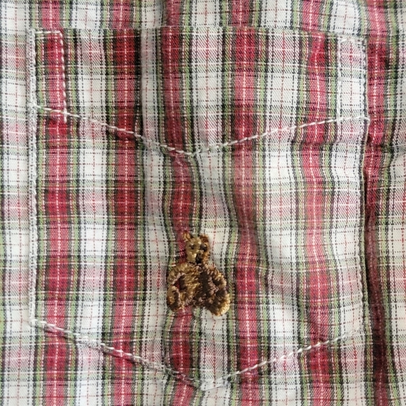 🔥5 FOR $25🔥Baby Gap Button Down Plaid Onesie 18-24M - Picture 4 of 9
